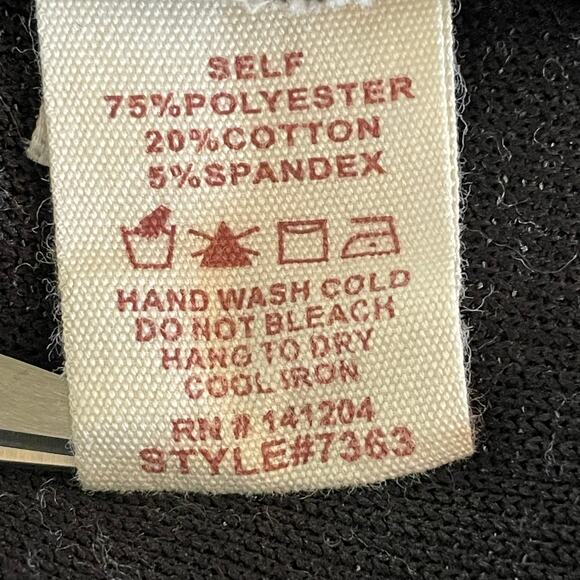 Hem & Thread Marled Gray Rib Knit Hooded Pullover Top Twist Front LARGE Cozy - Picture 6 of 6